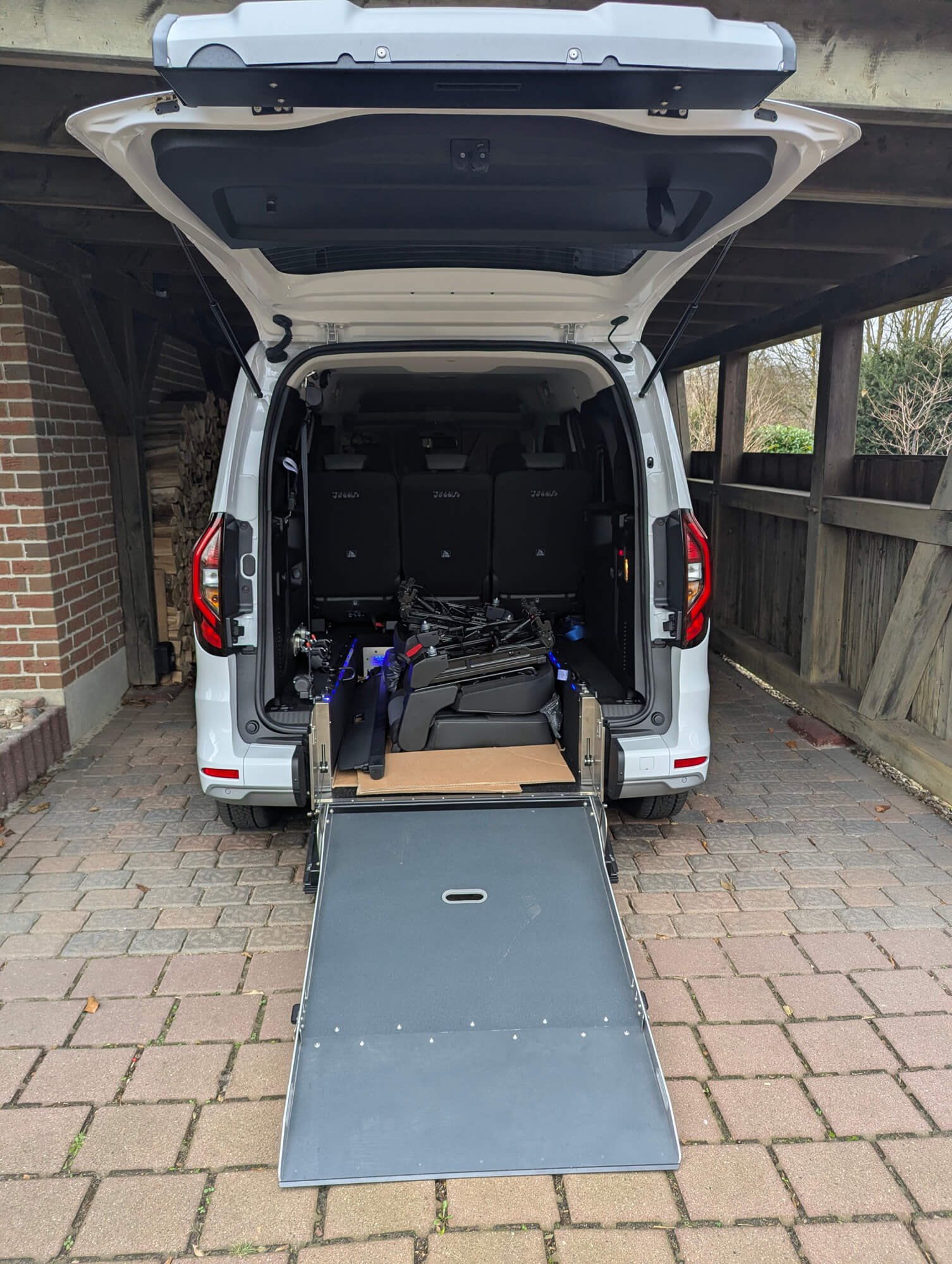 Renault Kangoo Kofferraum mit Rampe